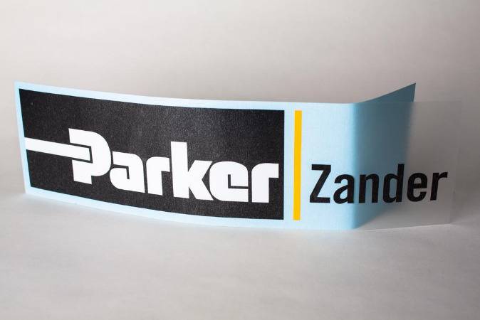 Prespaziato adesivo a 3 colori