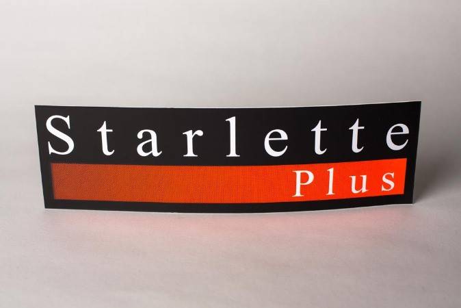 Etichetta adesiva serigrafata con sfumatura